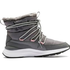 Puma buty zimowe Adela Winter Boot Steel Gray-Puma White 37,5. Szare buty sportowe damskie Puma, bez wzorów, sportowe. Za 339,00 zł.
