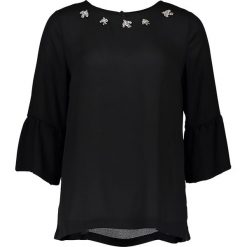 Topy sportowe damskie: Bluzka – Comfort fit – w kolorze czarnym