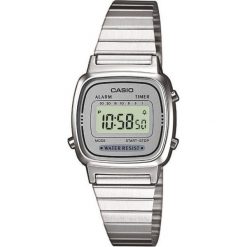 Zegarki damskie: Zegarek Casio Zegarek damski Retro srebrny (LA670WEA-7EF)