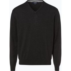 Andrew James - Sweter męski, szary. Szare swetry męskie Andrew James, s, bez wzorów, z bawełny, bez kołnierzyka, bez kaptura. Za 129,95 zł.