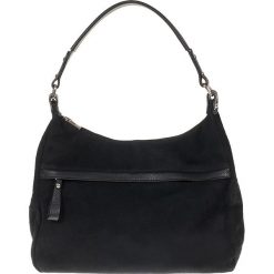 Torebki klasyczne damskie: Skórzana torebka „Roxane” w kolorze czarnym – 37 x 31 x 12 cm