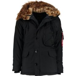 Alpha Industries Kurtka zimowa black. Czarne marynarki męskie Alpha Industries, na zimę, xxl, bez wzorów, z poliesteru. Za 899,00 zł.