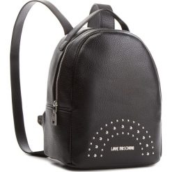 Plecak LOVE MOSCHINO - JC4117PP16LU000B Nero/Nk. Czarne plecaki damskie marki Love Moschino, ze skóry ekologicznej, eleganckie. Za 719,00 zł.