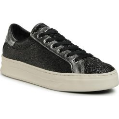 Sneakersy CRIME LONDON - Low Top Classic 25809AA3.32 Charcoal Grey. Szare półbuty damskie Crime London, bez wzorów, ze skóry, bez kołnierzyka. Za 739,00 zł.