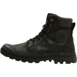 Palladium SPOR CUF Botki sznurowane black/black. Szare botki damskie skórzane marki Palladium. Za 629,00 zł.