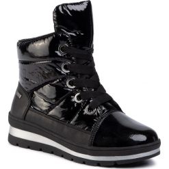 Śniegowce CAPRICE - 9-26212-23 Black Comb 019. Czarne kozaki damskie Caprice, ze skóry ekologicznej, bez zapięcia. W wyprzedaży za 249,00 zł.