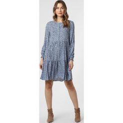 Marie Lund - Sukienka damska – Jenny Short, niebieski. Niebieskie sukienki damskie Marie Lund, bez wzorów, eleganckie, bez kołnierzyka, bez rękawów. Za 249,95 zł.
