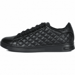 Geox tenisówki damskie Jaysen D941BD 0BC6P 41 czarny. Czarne trampki i tenisówki damskie Geox, bez wzorów, ze skóry, bez zapięcia. Za 429,00 zł.
