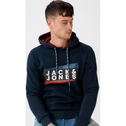 Jack & Jones Anton Sweatshirt Niebieski. Niebieskie bluzy męskie Jack & Jones, xl, z nadrukiem, z bawełny, bez kołnierzyka, bez rękawów, bez kaptura. Za 178,95 zł.