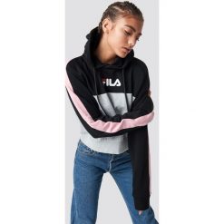 FILA Bluza Wenda Hooded - Black,Pink,Grey,Multicolor. Czarne bluzy damskie Fila, długie. Za 323,95 zł.
