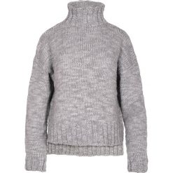 Szary Sweter z golfem Foggy Melange. Szare swetry damskie Veva, s, z jeansu. Za 139,00 zł.