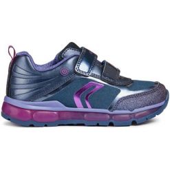 Geox Tenisówki Dziewczęce Android 25 Niebieski. Niebieskie buty dziewczęce sportowe marki Geox, z gumy. Za 259,00 zł.
