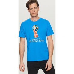 T-shirty męskie: T-shirt fifa russia 2018 - Niebieski