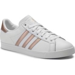 Buty adidas - Coast Star W EE6201 Ftwwht/Coppmt/Cblack. Białe buty sportowe damskie Adidas, bez wzorów, ze skóry ekologicznej, sportowe. W wyprzedaży za 249,00 zł.