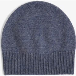 Apriori - Czapka damska, niebieski. Niebieskie czapki damskie Apriori, z kaszmiru. Za 179,95 zł.