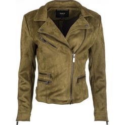 ONLY Damska kurtka Luna Faux Suede Bond ed Bike r Otw. Beech (rozmiar 38). Kurtki damskie ONLY, bez wzorów, bez kaptura. W wyprzedaży za 134,00 zł.