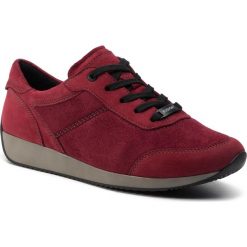 Sneakersy ARA - 12-44050-74 Rot. Czerwone półbuty damskie ara, ze skóry. Za 399,00 zł.