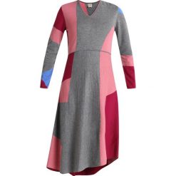 Ivko DRESS COLOR BLOCK PATTERN Sukienka dzianinowa grey. Szare sukienki dzianinowe marki Ivko. Za 839,00 zł.