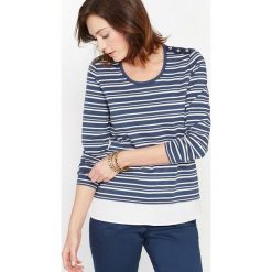 T-shirty męskie: T-shirt w paski, 2 w 1