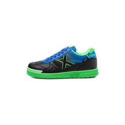 Buty Dziecko Munich Fashion G3 KID NEGRO/VERDE JUNIOR 1511019. Czarne trampki chłopięce Munich Fashion, bez wzorów, bez zapięcia. Za 255,97 zł.