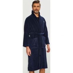 Polo Ralph Lauren - Szlafrok. Niebieskie szlafroki męskie marki Polo Ralph Lauren, s, z bawełny. Za 559,90 zł.