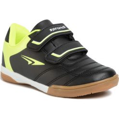 Sneakersy SPRANDI - CP70-18336 Black. Czarne trampki chłopięce Sprandi, bez wzorów, ze skóry ekologicznej, na rzepy. Za 79,99 zł.