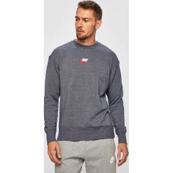 Nike Sportswear - Bluza. Niebieskie bluzy męskie Nike Sportswear, s, z aplikacjami, z bawełny, z okrągłym kołnierzem, bez rękawów, bez kaptura. W wyprzedaży za 179,90 zł.