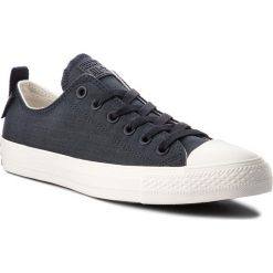 Trampki CONVERSE - Ctas Ox 161434C Black/Egret/Gum. Czarne półbuty męskie marki Converse, na co dzień, bez wzorów, z gumy, eleganckie, bez zapięcia. W wyprzedaży za 229,00 zł.