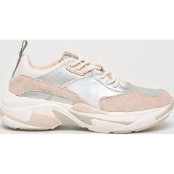 Pepe Jeans - Buty Sinyu Reflect. Szare buty sportowe damskie Pepe Jeans, bez wzorów, z jeansu, sportowe. W wyprzedaży za 269,90 zł.