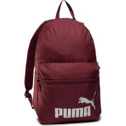 Plecak PUMA - Phase Backpack 075487 48 Burgundy/Silver Logo. Czerwone plecaki męskie Puma, bez wzorów, z materiału, sportowe. Za 89,99 zł.