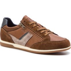 Sneakersy GEOX - U Renan C U824GC 022BC C6GF4 Browncotto/Navy. Pomarańczowe sneakersy męskie Geox, na co dzień, bez wzorów, z zamszu, eleganckie, bez zapięcia. W wyprzedaży za 299,00 zł.