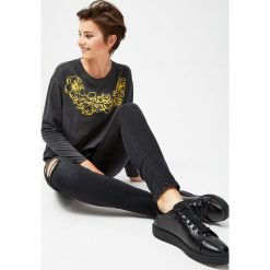 Jeansy typu skinny. Jeansy damskie Moodo, s, bez wzorów, z jeansu. Za 39,99 zł.
