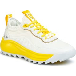 Sneakersy NAPAPIJRI - Flint NP0A4ET80 White/Yellow 1D1. Białe półbuty damskie Napapijri, ze skóry ekologicznej. W wyprzedaży za 379,00 zł.
