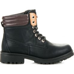 Czarne workery CHANA. Brązowe workery damskie marki SMALL SWAN. Za 69,00 zł.