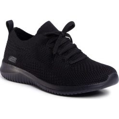 Sneakersy SKECHERS - Statements 12841/BBK Black. Czarne półbuty damskie Skechers, z tworzywa sztucznego. Za 279,00 zł.