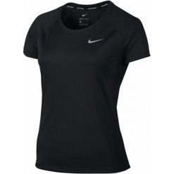 Bluzki sportowe damskie: Nike Koszulka Do Biegania W Nk Dry Miler Top Crew S
