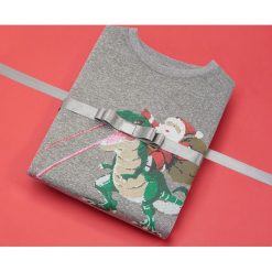 Bluza ze świątecznym wzorem - Czarny. Czarne bluzy męskie Reserved, s, bez wzorów, wizytowe, bez kołnierzyka, bez rękawów, bez kaptura. Za 59,99 zł.
