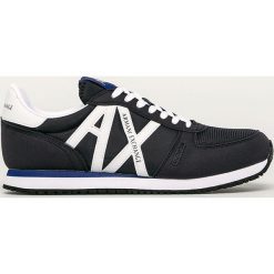 Armani Exchange - Buty. Szare sneakersy męskie Armani Exchange, z gumy, bez zapięcia. W wyprzedaży za 349,90 zł.