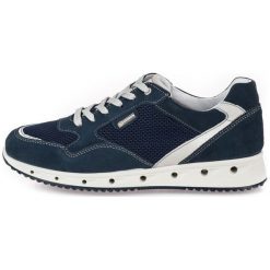 IGI & CO tenisówki męskie 42, ciemny niebieski. Niebieskie trampki męskie Igi co, bez wzorów, bez zapięcia. W wyprzedaży za 259,00 zł.