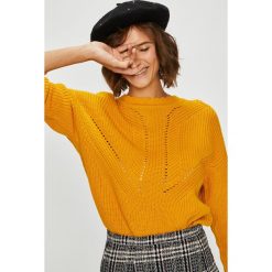 Medicine - Sweter Suffron Spice. Żółte swetry damskie MEDICINE, s, bez wzorów, z bawełny, bez rękawów, bez kaptura. Za 79,90 zł.