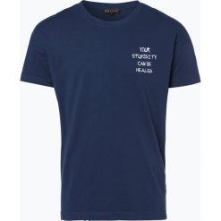T-shirty męskie: Review – T-shirt męski, niebieski