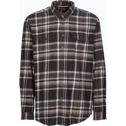 Koszula "Tom" - Regular fit - w kolorze szaro-niebieskim. Szare koszule męskie xxl, w kratkę, z bawełny. W wyprzedaży za 79,95 zł.