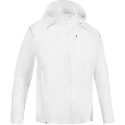 Kurtka przeciwdeszczowa do biegania KIPRUN LIGHT męska. Czarne kurtki sportowe męskie KIPRUN, xl, bez wzorów, z materiału, bez kaptura, do biegania. Za 149,99 zł.