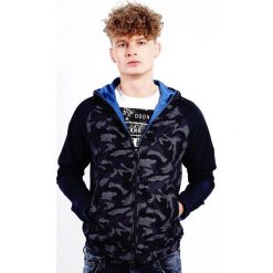 Kurtka moro. Niebieskie płaszcze męskie Armani Jeans, m, z aplikacjami, bez kaptura. Za 435,00 zł.