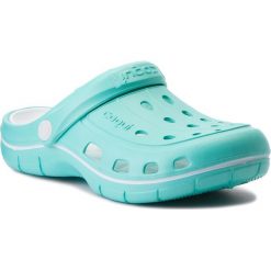 Chodaki damskie: Klapki COQUI – Jumper 6352 Mint/White