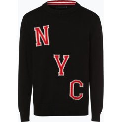 Tommy Hilfiger - Sweter męski, czarny. Czarne swetry męskie xxl. Za 499,95 zł.
