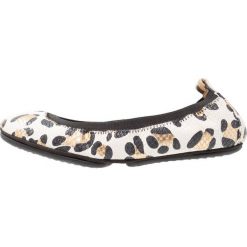 Baleriny damskie lakierowane: Yosi Samra SAMARA Baleriny white/gold/black