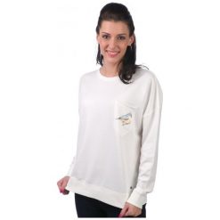 Bluzy damskie: Mustang Bluza Damska Xs Kremowy