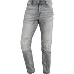 GStar 5620 3D SLIM Jeansy Slim Fit medium aged antic destroy. Szare jeansy męskie marki G-Star, m, bez wzorów. Za 699,00 zł.