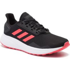 Buty adidas - Duramo 9 EE8187 Cblack/Shored/Ftwwht. Czarne buty sportowe damskie Adidas, z materiału, sportowe, do biegania. W wyprzedaży za 149,00 zł.